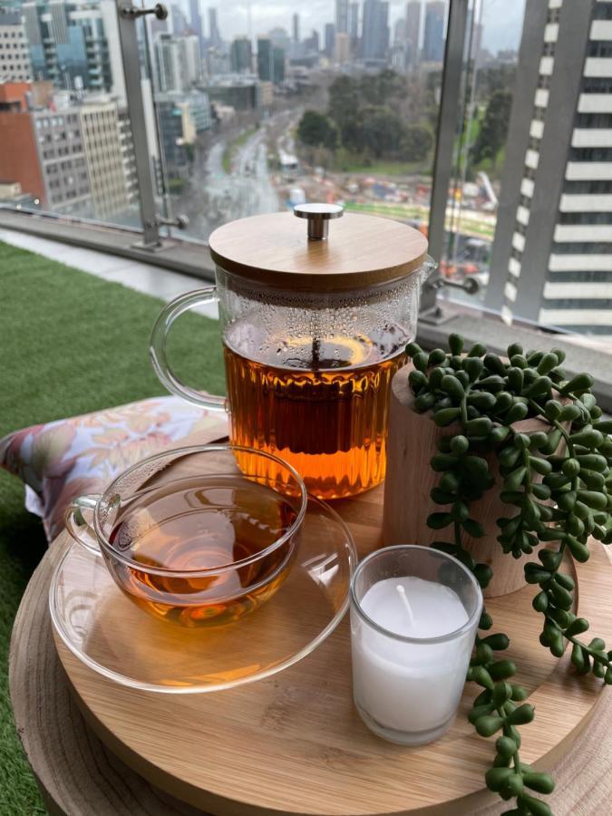 Cozy 1 Bed Apt & Spa,Free Parking ,Phenomena Views Melbourne Buitenkant foto